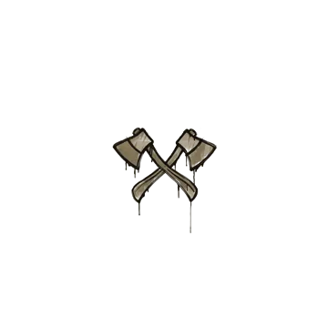 Sealed Graffiti | X-Axes (Dust Brown)