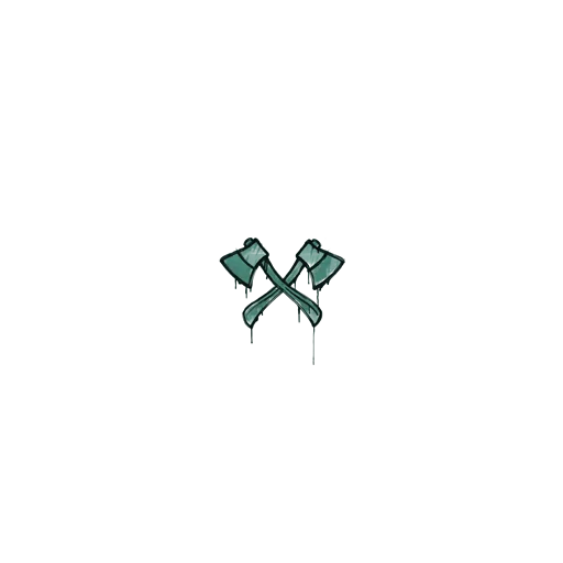 Sealed Graffiti | X-Axes (Frog Green)