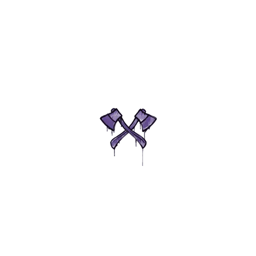 Sealed Graffiti | X-Axes (Monster Purple)