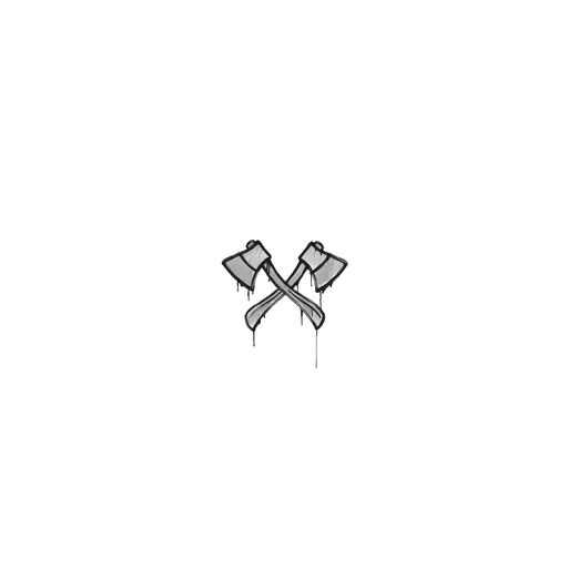 Sealed Graffiti | X-Axes (Shark White)