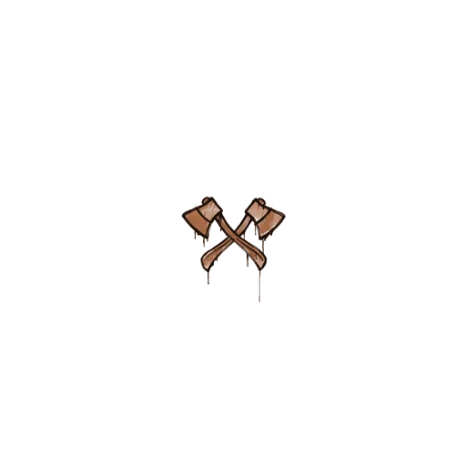 Sealed Graffiti | X-Axes (Tiger Orange)