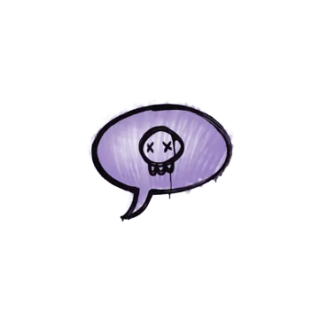 Sealed Graffiti | Death Sentence (Violent Violet)