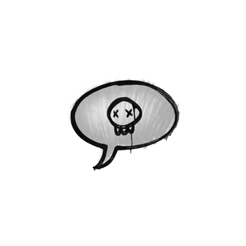 Sealed Graffiti | Death Sentence (Shark White)
