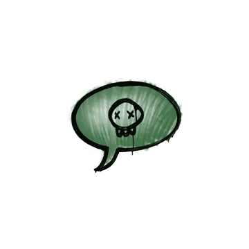 Sealed Graffiti | Death Sentence (Jungle Green)