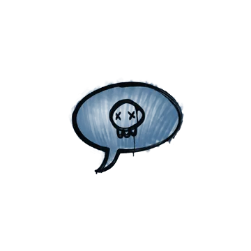 Sealed Graffiti | Death Sentence (Monarch Blue)
