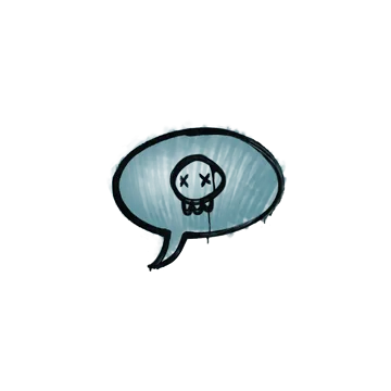 Sealed Graffiti | Death Sentence (Wire Blue)