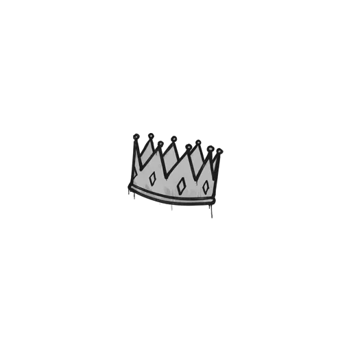 Sealed Graffiti | King Me (Shark White)