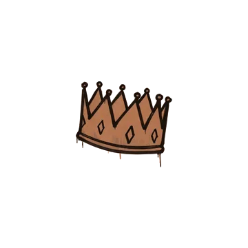 Sealed Graffiti | King Me (Tiger Orange)