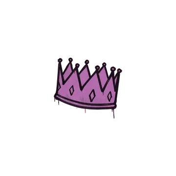 Sealed Graffiti | King Me (Bazooka Pink)