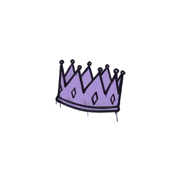 Sealed Graffiti | King Me (Violent Violet)