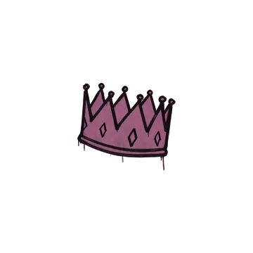 Sealed Graffiti | King Me (Princess Pink)