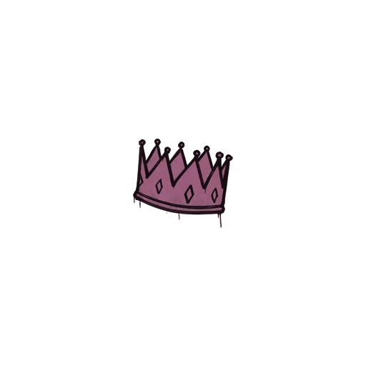 Sealed Graffiti | King Me (Princess Pink)
