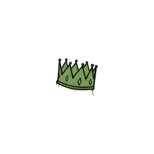 Sealed Graffiti | King Me (Battle Green)