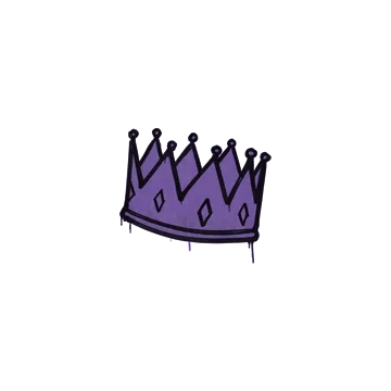 Sealed Graffiti | King Me (Monster Purple)