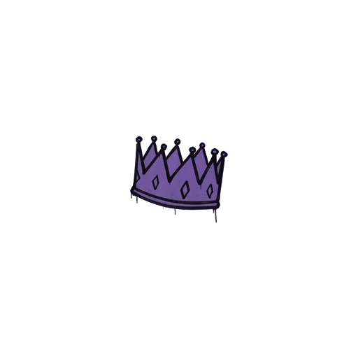 Sealed Graffiti | King Me (Monster Purple)