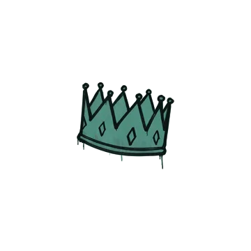 Sealed Graffiti | King Me (Frog Green)