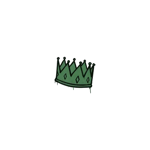 Sealed Graffiti | King Me (Jungle Green)