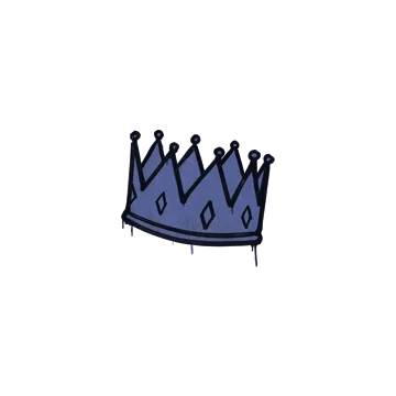Sealed Graffiti | King Me (SWAT Blue)