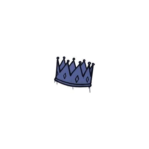 Sealed Graffiti | King Me (SWAT Blue)