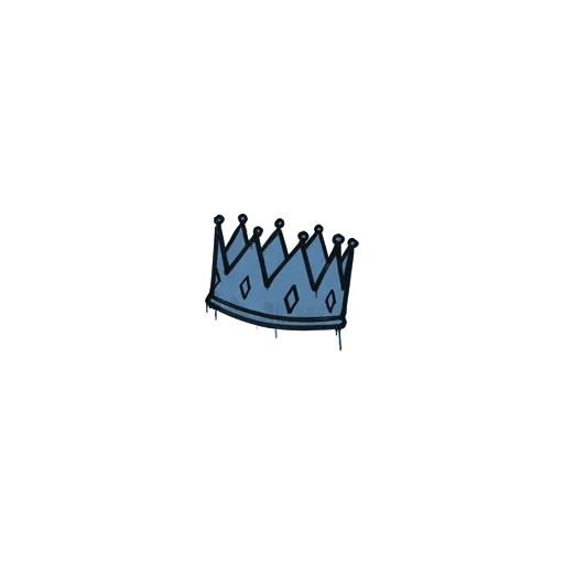 Sealed Graffiti | King Me (Monarch Blue)