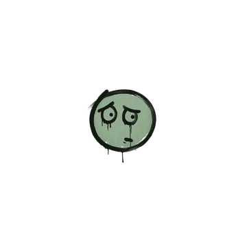 Sealed Graffiti | Worry (Cash Green)