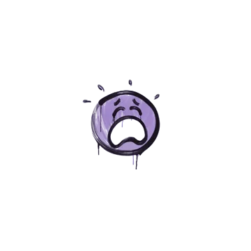 Sealed Graffiti | QQ (Violent Violet)