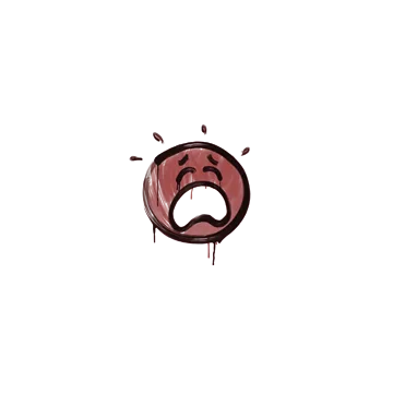 Sealed Graffiti | QQ (Blood Red)
