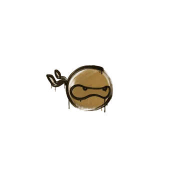 Sealed Graffiti | Ninja (Desert Amber)