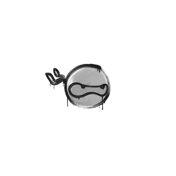 Sealed Graffiti | Ninja (Shark White)