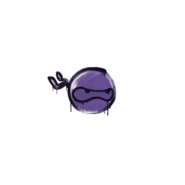 Sealed Graffiti | Ninja (Monster Purple)