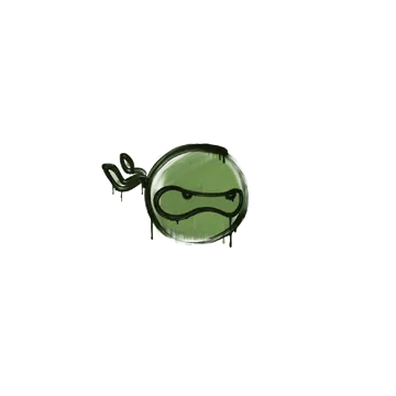 Sealed Graffiti | Ninja (Battle Green)