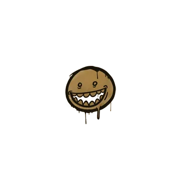 Sealed Graffiti | Mr. Teeth (Desert Amber)