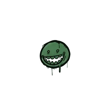 Sealed Graffiti | Mr. Teeth (Jungle Green)