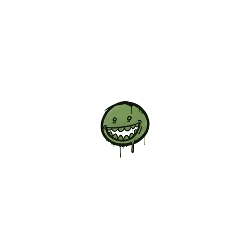 Sealed Graffiti | Mr. Teeth (Battle Green)