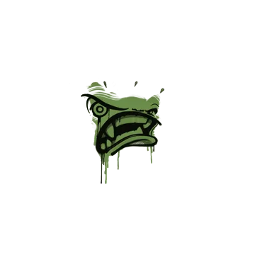 Sealed Graffiti | Rage Mode (Battle Green)