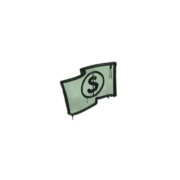 Sealed Graffiti | Keep the Change (Cash Green)