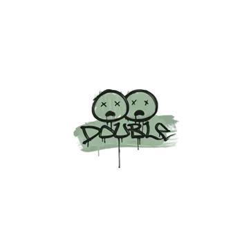 Sealed Graffiti | Double (Cash Green)