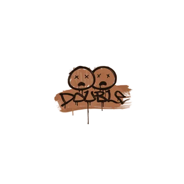 Sealed Graffiti | Double (Tiger Orange)