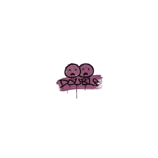 Sealed Graffiti | Double (Princess Pink)