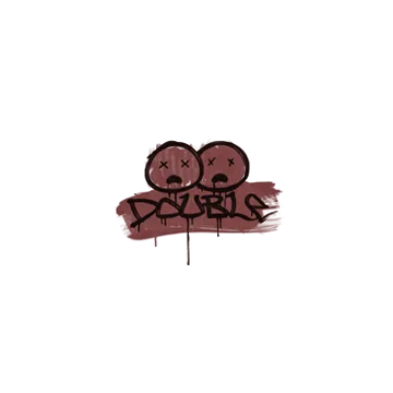 Sealed Graffiti | Double (Brick Red)