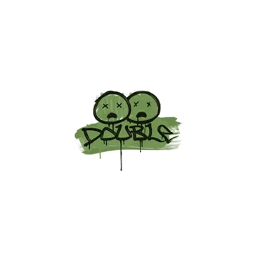 Sealed Graffiti | Double (Battle Green)