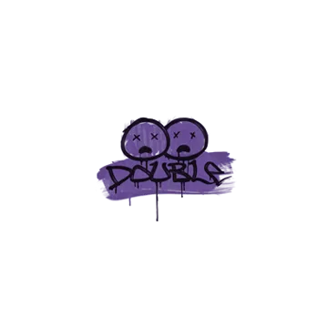 Sealed Graffiti | Double (Monster Purple)
