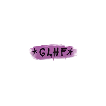 Sealed Graffiti | GLHF (Bazooka Pink)