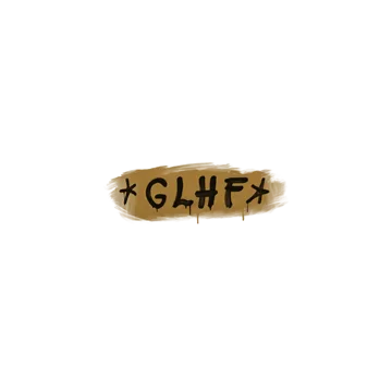 Sealed Graffiti | GLHF (Desert Amber)