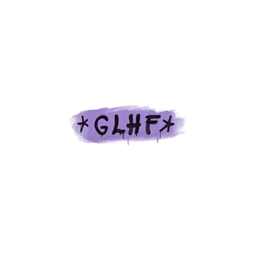 Sealed Graffiti | GLHF (Violent Violet)
