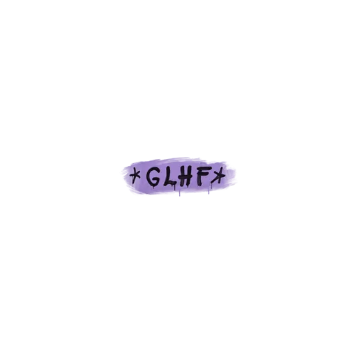 Sealed Graffiti | GLHF (Violent Violet)