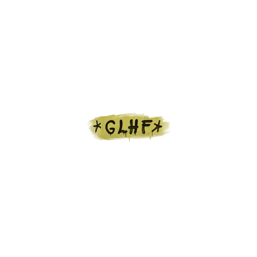 Sealed Graffiti | GLHF (Tracer Yellow)