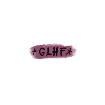 Sealed Graffiti | GLHF (Princess Pink)