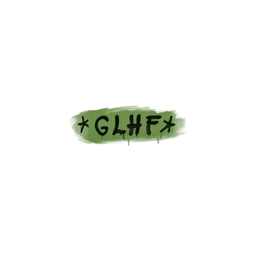 Sealed Graffiti | GLHF (Battle Green)