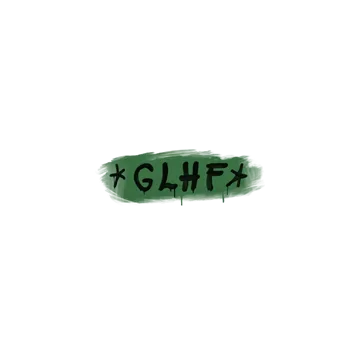 Sealed Graffiti | GLHF (Jungle Green)